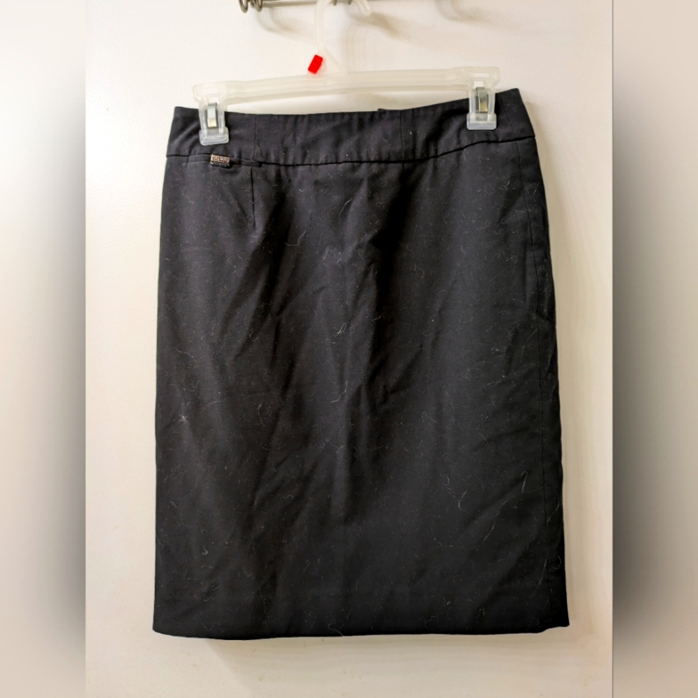 Black pencil skirt